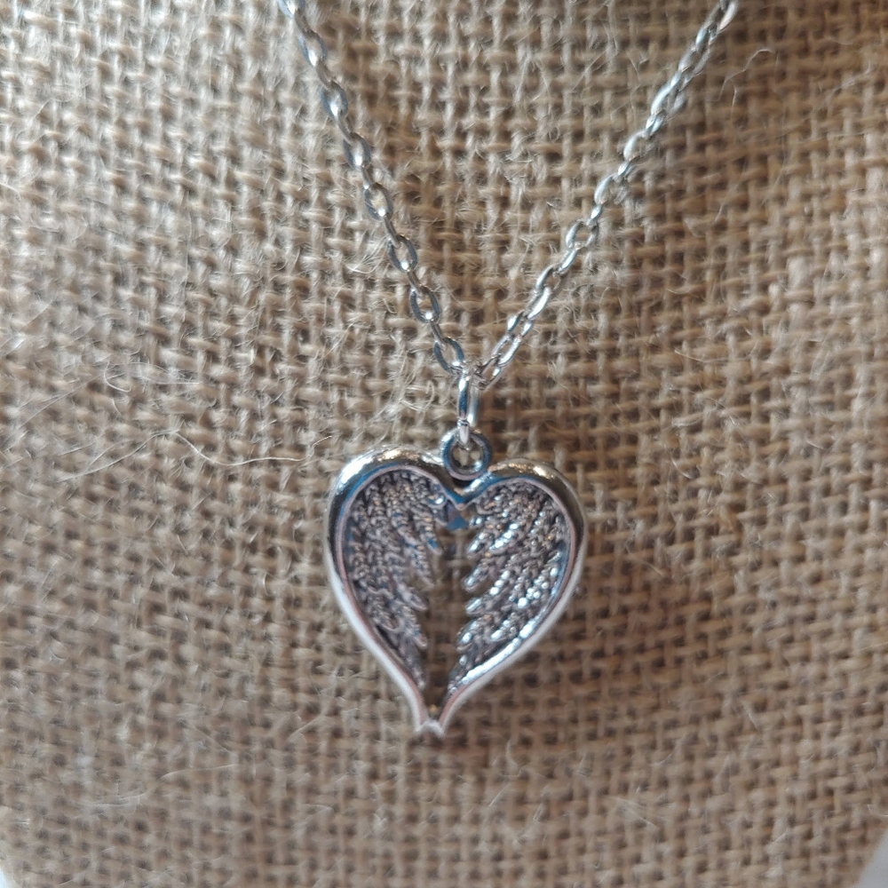 Heart & Wings Necklace